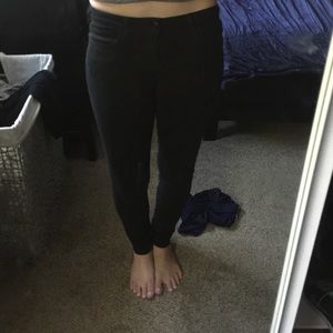 Joes black skinny jean size 26