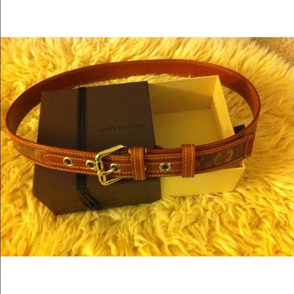 LV limited edition belt