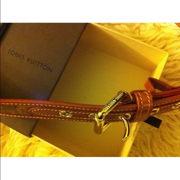 LV limited edition belt