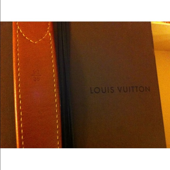LV limited edition belt