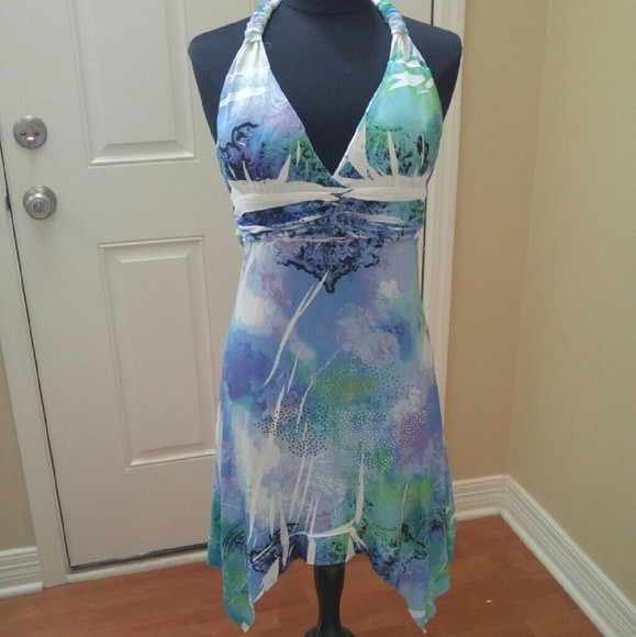 Christina Love Silky, Lightly Sequined SummerDress