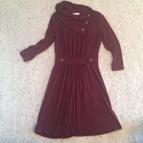 Lollipop Star Dresses & Skirts - Last one left! Button Collar Sweater Dress