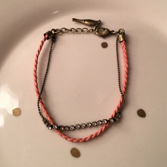 Dainty Chloe + Isabel leather wrap bracelet