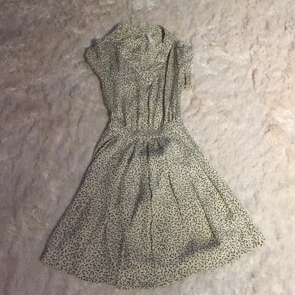 Silk printed dress