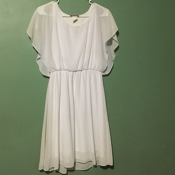 white dress!