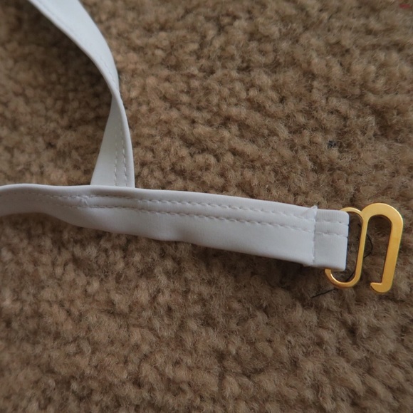 White Mesh Bikini/Bra Top - Picture 2 of 2