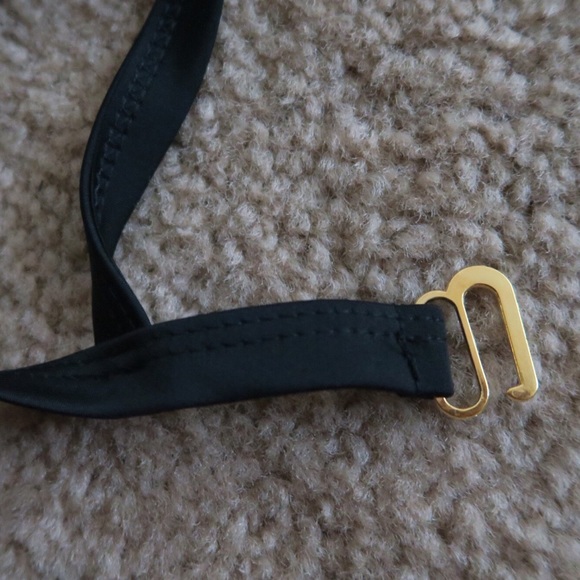 Black Mesh Bikini/Bra Top - Picture 2 of 2