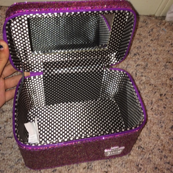 Make up box sparkly polka dot - Picture 2 of 2