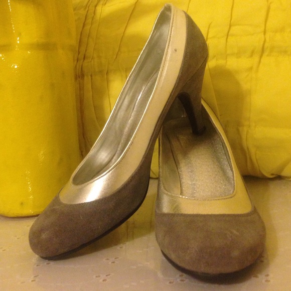 Topshop suede heels