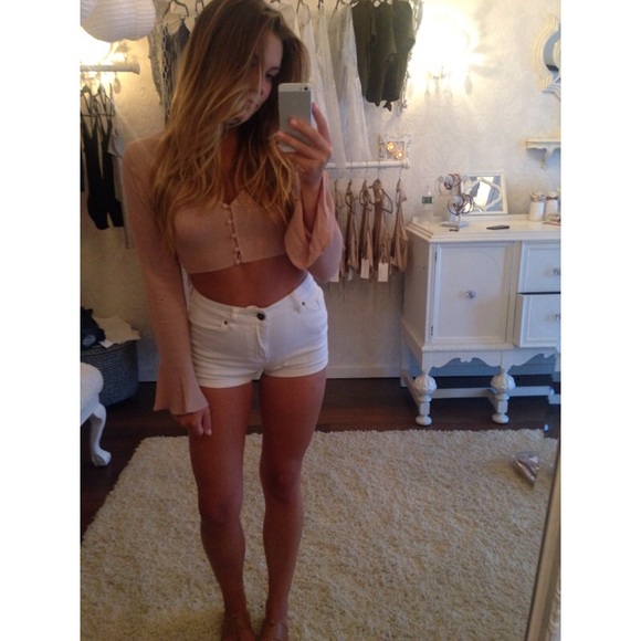 Button me up crop - Picture 3 of 4