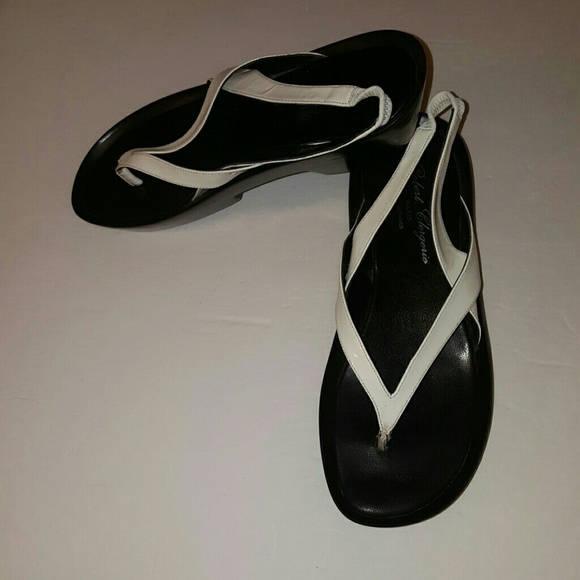 Robert Clergerie Platform White Patent 8.5 Sandals