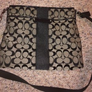 Coach cross body purse