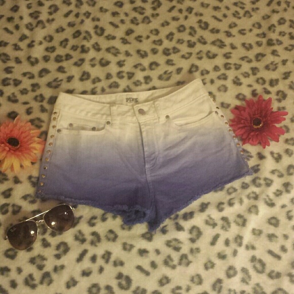 Victoria's secret pink high waisted shorts