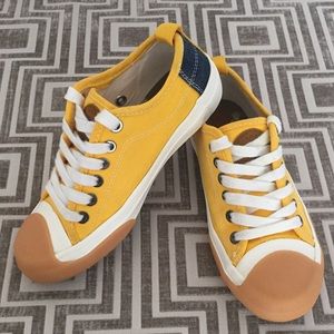 ❌SOLD❌ Zara yellow plimsolls