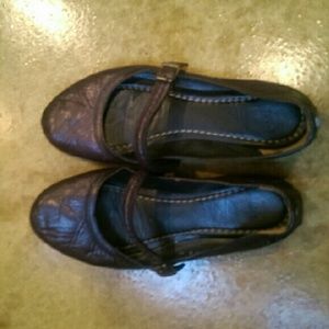 Frye Mary Jane Ballerina Flat