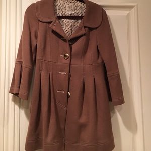 Nanette Lepore 3/4 length bell sleeve coat