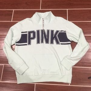 #45 half zip pull over