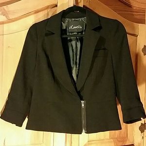 FOREVER 21 LOVE 21 black blazer