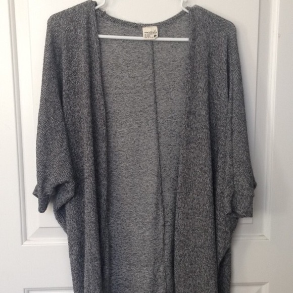 Long Grey Cardigan