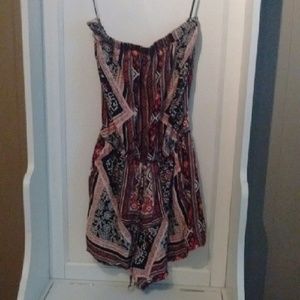 Printed romper