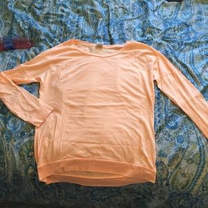 Pink long sleeved shirt