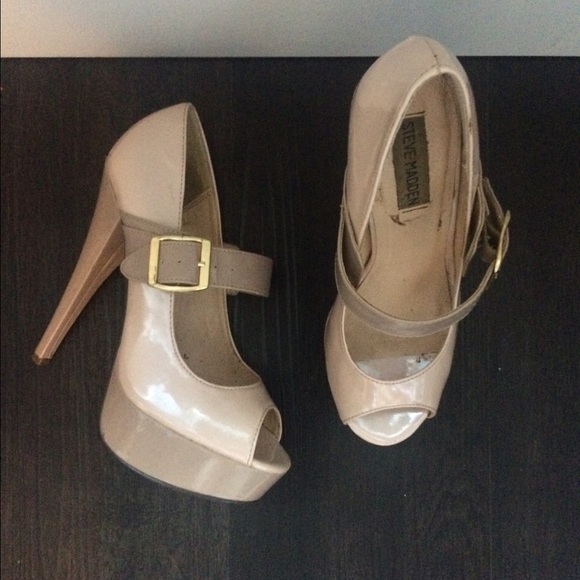 STEVE MADDEN #wellloved #nofilter #nude #platforms