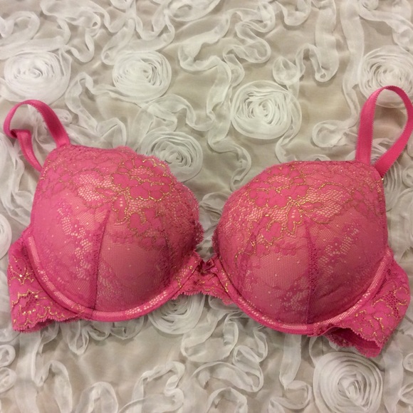 VS Dream Angels Pink Lace Push Up
