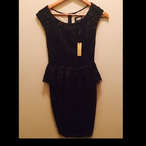 Alexa Admor Black Lace Sleeveless Dress sz5
