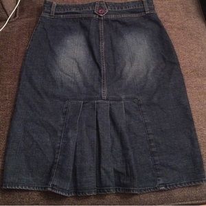 Jean skirt