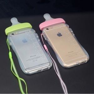 Baby stimulation phone case