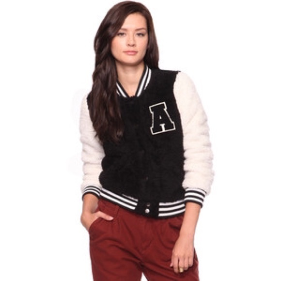 Forever 21 letterman jacket