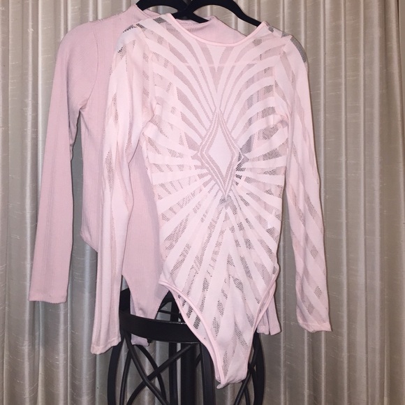 Blush tone body suits 2 for 1