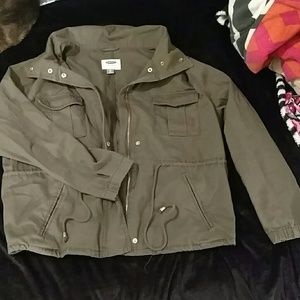 ?Final Reduction?Old Navy Army Green Jacket