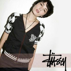 stussy X hells bellz ladies first bomber