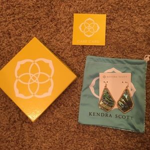 Kendra Scott Alexandra Abalone Shell Earrings