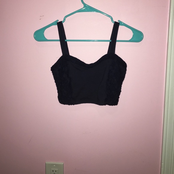 Navy bralette
