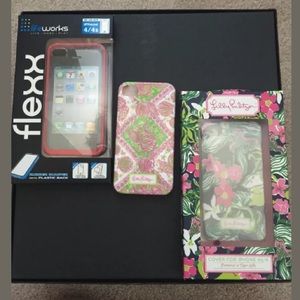 Set of 3 iPhone 4/4S Phone Cases