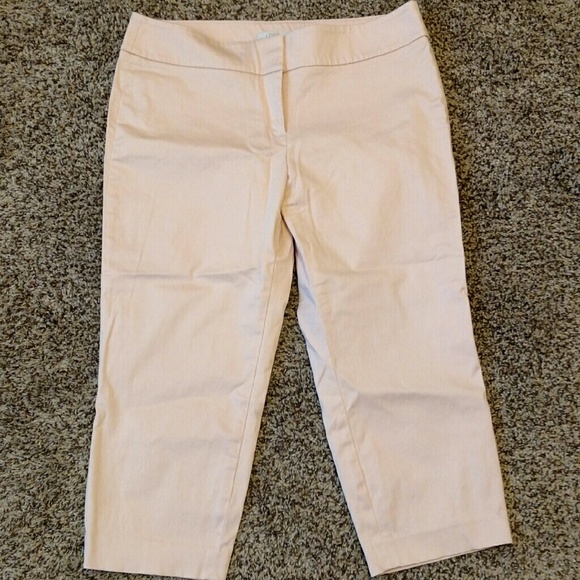 Size8P Pastel Pink Loft Capris