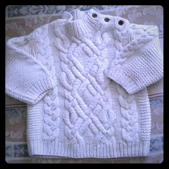 2T Baby GAP Biege/Cream Boys Sweater