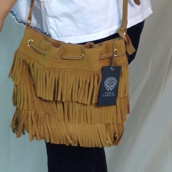 Vince Camuto Tobacco Brown Crossbody