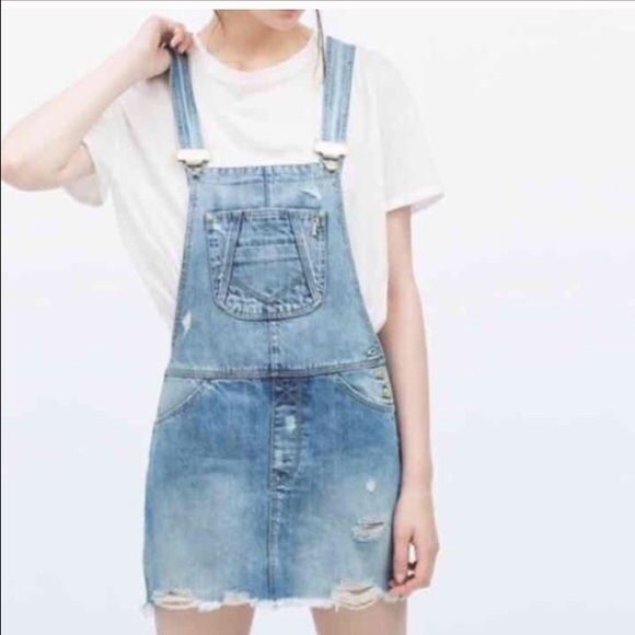 Zara Overalls Dress! Perfect condition! SIZE XS