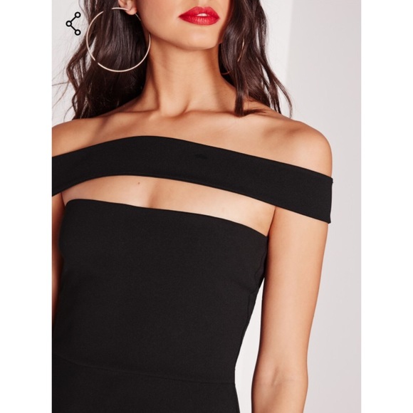 NWT Missguided Bardot Skater Dress - Picture 3 of 3
