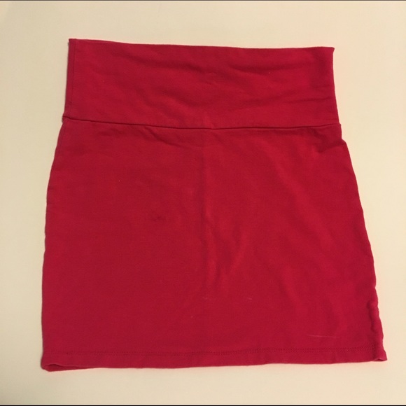 Charlotte Russe Pink Bodycon Skirt - Size Small