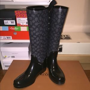 COACH Tristee Rainboot - Size 10 - NWT