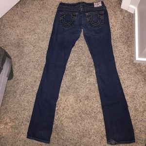 Dark wash true religion jeans