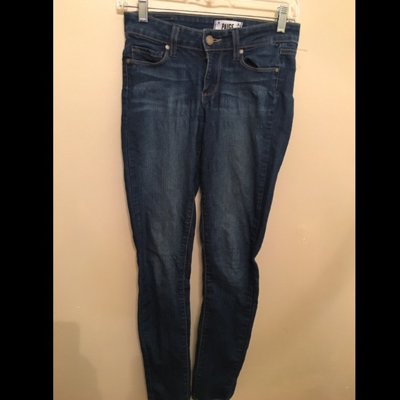 Paige Denim Skinny jeans in size 26 blue