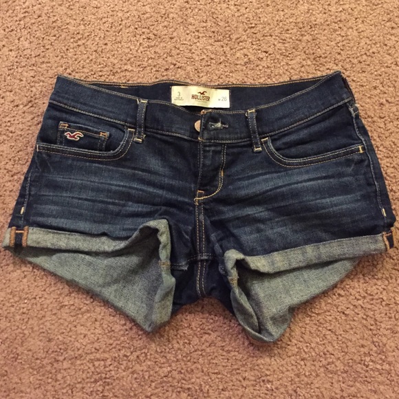 Hollister denim shorts size 3 or 26.