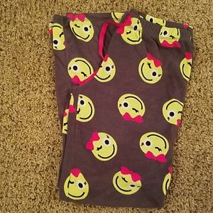 Winky Emoji PJ pants