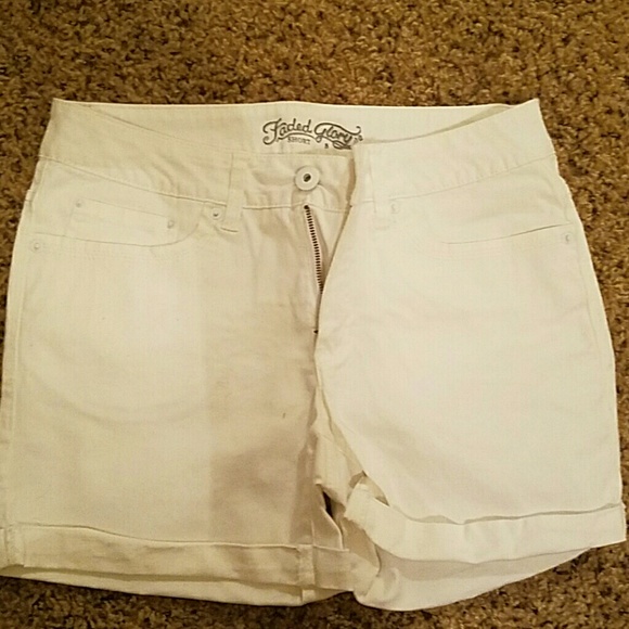 White Shorts
