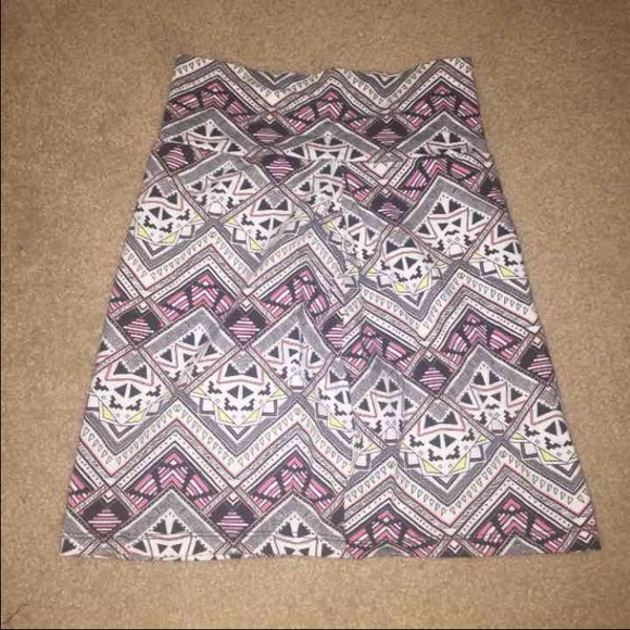 Aztec Patterned Skirt